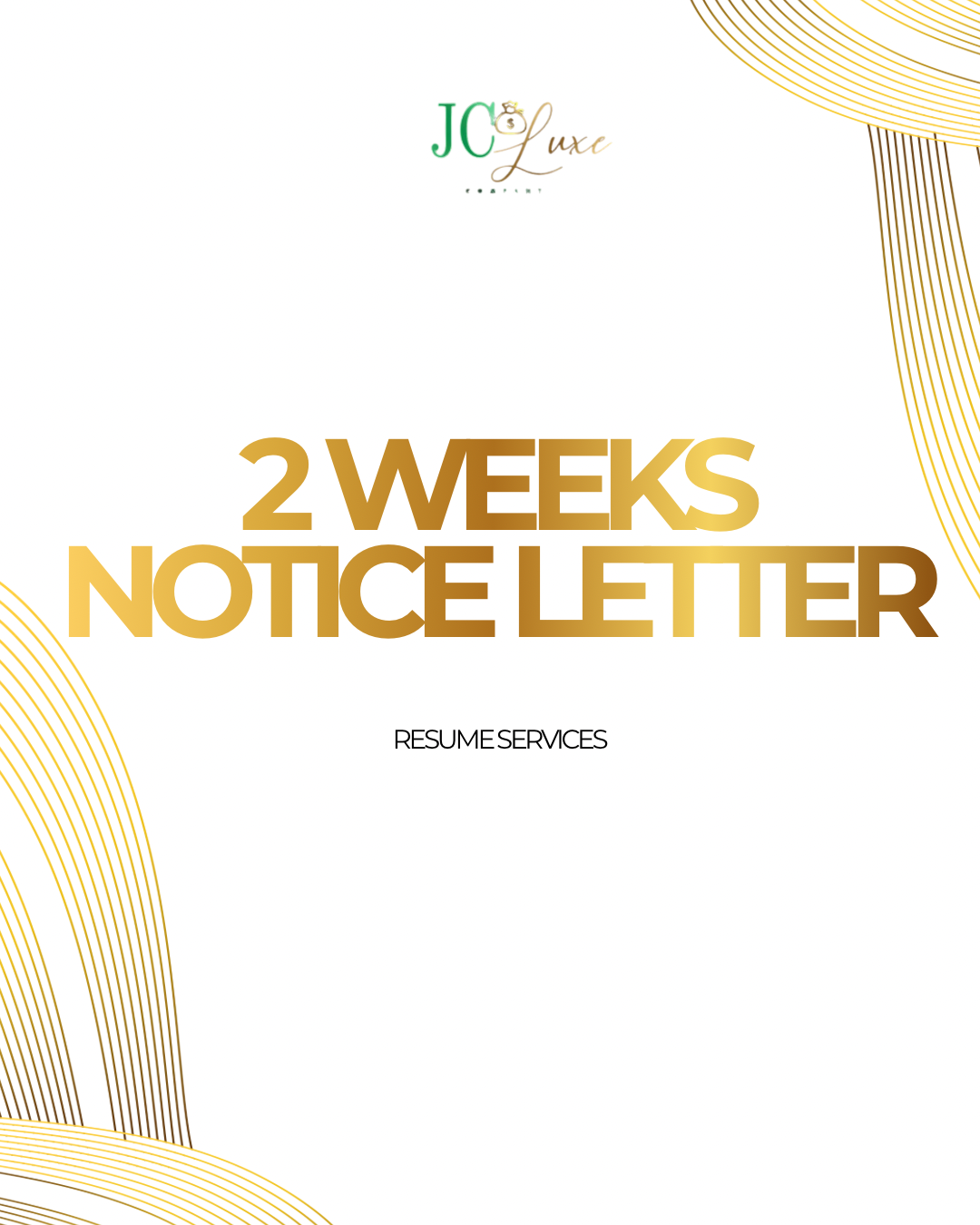 2 Weeks Notice Letter